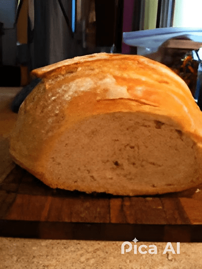 Loaf of sourdough bread