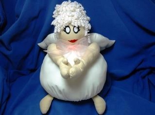 Finished Chubby Angel, front view