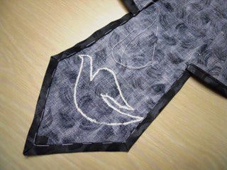 Basted tail hem