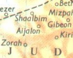 Map of the Kingdoms of Judah