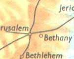 Map of Palestine in Jesus' time