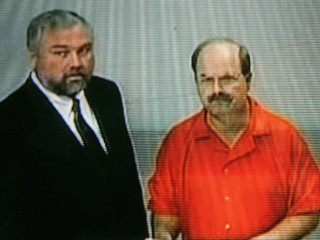 Dennis Rader being arraigned